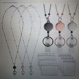 Stylish Badge Holder Necklaces With Badge Holders